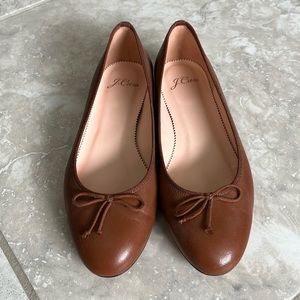 NWOT Jcrew leather flats
